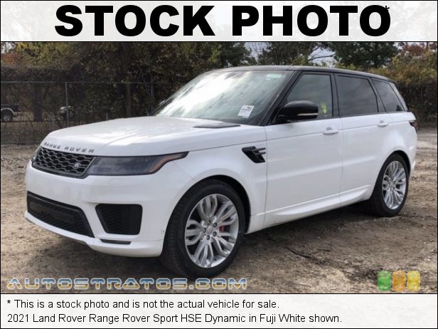 Stock photo for this 2021 Land Rover Range Rover Sport HSE Dynamic 5.0 Liter Supercharged DOHC 32-Valve VVT V8 8 Speed Automatic