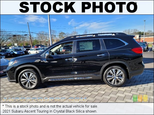 Stock photo for this 2021 Subaru Ascent Touring 2.4 Liter Turbocharged DOHC 16-Valve VVT Flat 4 Cylinder Lineartronic CVT Automatic