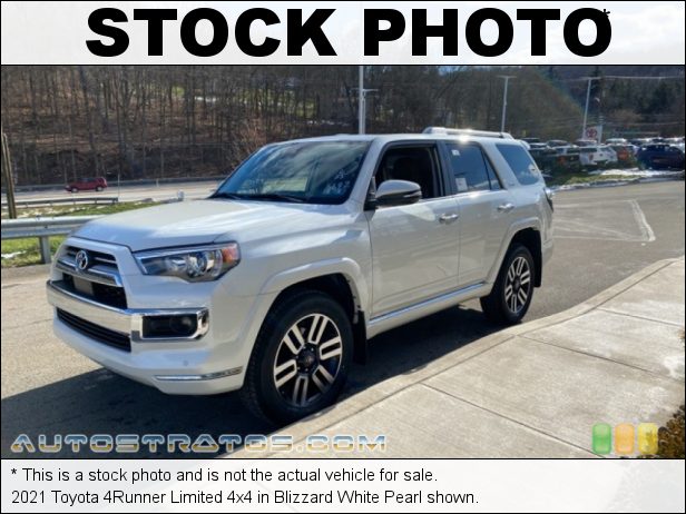 Stock photo for this 2021 Toyota 4Runner Limited 4x4 4.0 Liter DOHC 24-Valve VVT-i V6 5 Speed ECT-i Automatic