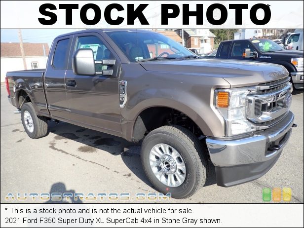 Stock photo for this 2021 Ford F350 Super Duty XL SuperCab 4x4 7.3 Liter OHV 16-Valve DEVCT V8 10 Speed Automatic