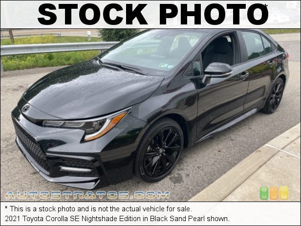 Stock photo for this 2020 Toyota Corolla XLE 1.8 Liter DOHC 16-Valve VVT-i 4 Cylinder CVT Automatic