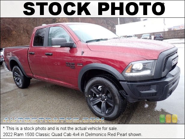 Stock photo for this 2018 Ram 1500 Big Horn Cab 4x4 5.7 Liter OHV HEMI 16-Valve VVT MDS V8 8 Speed Automatic