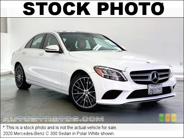 Stock photo for this 2020 Mercedes-Benz C 300 Sedan 2.0 Liter Turbocharged DOHC 16-Valve VVT 4 Cylinder 9 Speed Automatic