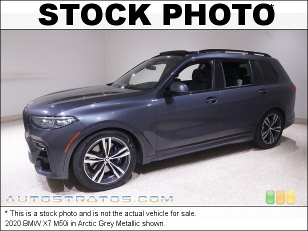 Stock photo for this 2020 BMW X7 M50i 4.4 Liter M TwinPower Turbocharged DOHC 32-Valve V8 8 Speed Sport Automatic