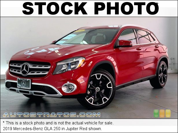 Stock photo for this 2019 Mercedes-Benz GLA 250 2.0 Liter Turbocharged DOHC 16-Valve VVT 4 Cylinder 7 Speed DCT Dual-Clutch Automatic