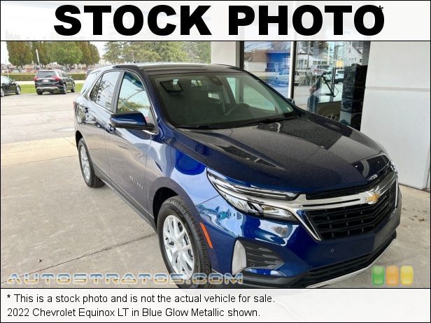 Stock photo for this 2023 Chevrolet Equinox LT 1.5 Liter Turbocharged DOHC 16-Valve VVT 4 Cylinder 6 Speed Automatic