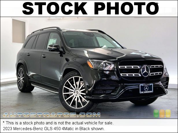 Stock photo for this 2023 Mercedes-Benz GLS 450 4Matic 3.0 Liter Turbocharged DOHC 24-Valve VVT Inline 6 Cylinder 9 Speed Automatic