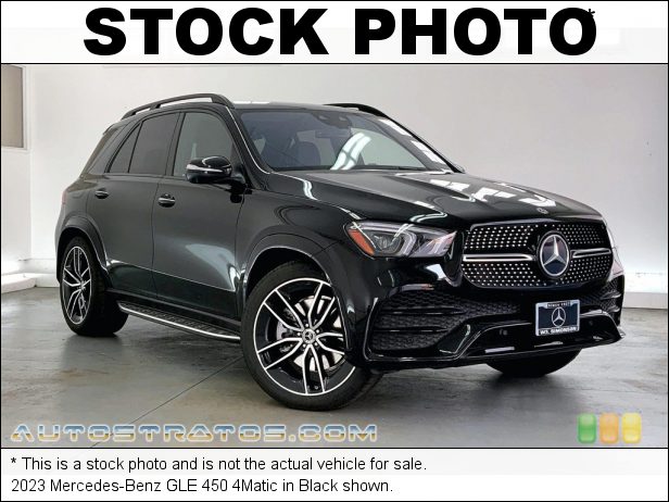 Stock photo for this 2023 Mercedes-Benz GLE 450 4Matic 3.0 Liter Turbocharged DOHC 24-Valve VVT Inline 6 Cylinder 9 Speed Automatic