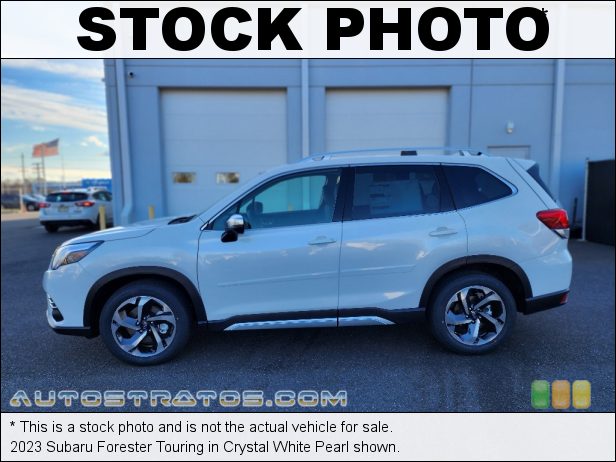Stock photo for this 2023 Subaru Forester Touring 2.5 Liter DOHC 16-Valve VVT Flat 4 Cylinder Lineartronic CVT Automatic