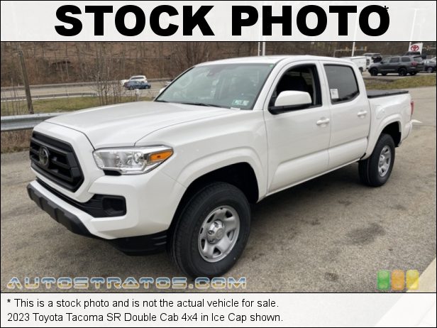 Stock photo for this 2023 Toyota Tacoma Double Cab 4x4 3.5 Liter DOHC 24-Valve VVT-i V6 6 Speed Automatic