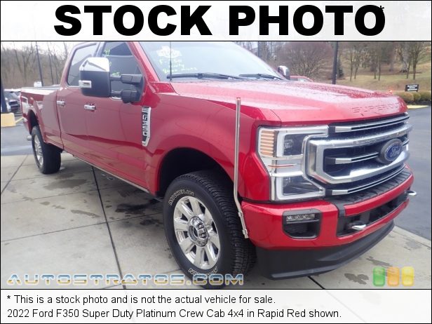 Stock photo for this 2020 Ford F350 Super Duty XL Crew Cab 4x4 7.3 Liter OHV 16-Valve DEVCT V8 10 Speed Automatic