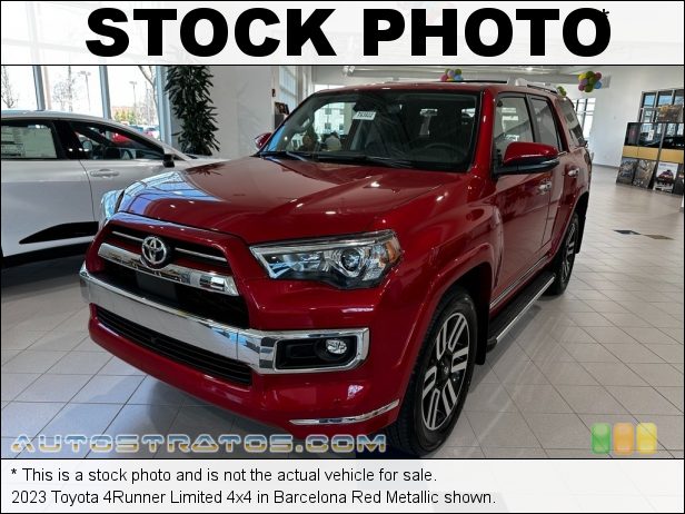 Stock photo for this 2023 Toyota 4Runner Limited 4x4 4.0 Liter DOHC 24-Valve VVT-i V6 5 Speed Automatic