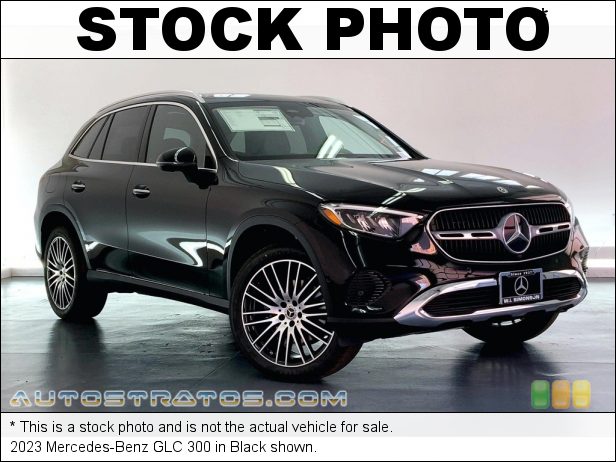 Stock photo for this 2023 Mercedes-Benz GLC 300 2.0 Liter Turbocharged DOHC 16-Valve VVT 4 Cylinder 9 Speed Automatic