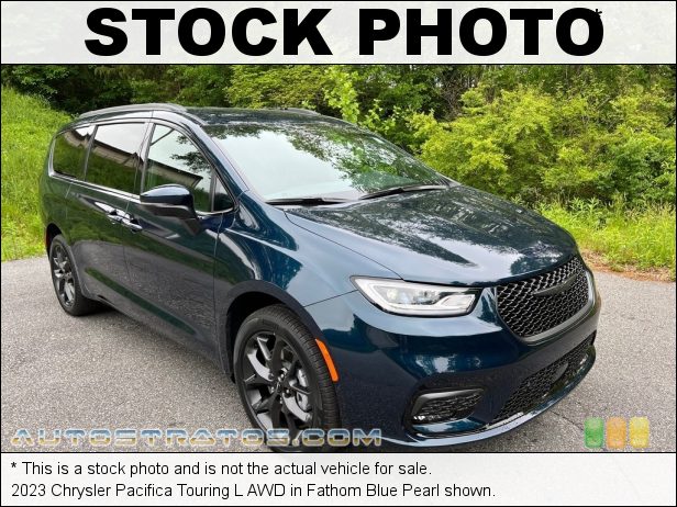 Stock photo for this 2023 Chrysler Pacifica Touring L AWD 3.6 Liter DOHC 24-Valve VVT Pentastar V6 9 Speed Automatic
