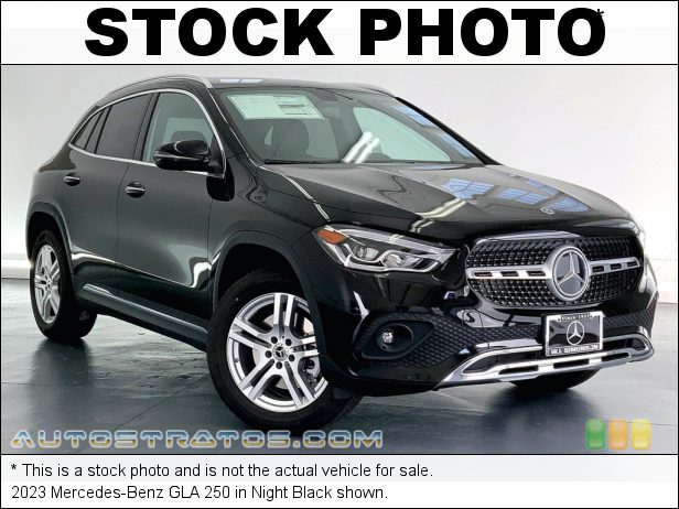 Stock photo for this 2023 Mercedes-Benz GLA 250 2.0 Liter Turbocharged DOHC 16-Valve VVT 4 Cylinder 8 Speed Automatic