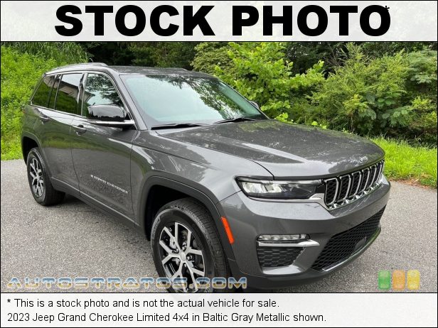 Stock photo for this 2023 Jeep Grand Cherokee Limited 4x4 3.6 Liter DOHC 24-Valve VVT V6 8 Speed Automatic