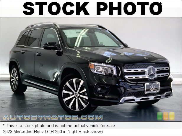 Stock photo for this 2023 Mercedes-Benz GLB 250 2.0 Liter Turbocharged DOHC 16-Valve VVT 4 Cylinder 8 Speed Automatic