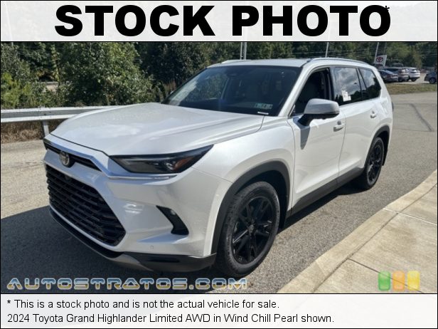 Stock photo for this 2024 Toyota Grand Highlander Limited AWD 2.4 Liter Turbocharged DOHC 16-Valve VVT 4 Cylinder 8 Speed Automatic