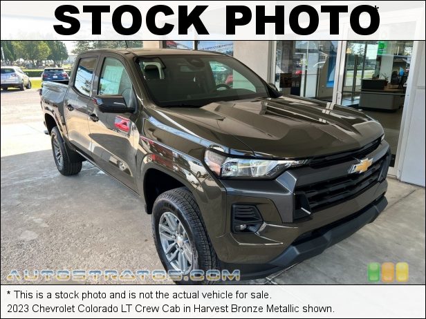 Stock photo for this 2023 Chevrolet Colorado LT Crew Cab 4x4 2.7 Liter Turbocharged DOHC 16-Valve VVT 4 Cylinder 8 Speed Automatic
