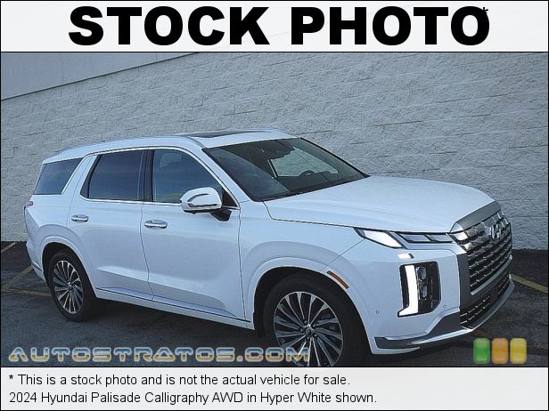 Stock photo for this 2024 Hyundai Palisade Calligraphy AWD 3.8 Liter DOHC 24-Valve D-CVVT V6 8 Speed Automatic