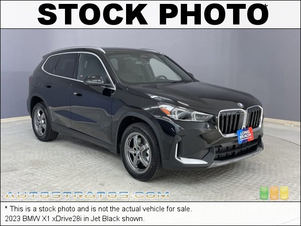 Stock photo for this 2023 BMW X1 xDrive28i 2.0 Liter DI TwinPower Turbocharged DOHC 16-Valve 4 Cylinder 8 Speed Automatic