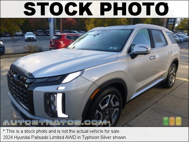 Stock photo for this 2024 Hyundai Palisade Limited AWD 3.8 Liter DOHC 24-Valve D-CVVT V6 8 Speed Automatic