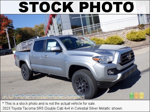 Stock photo for this 2023 Toyota Tacoma Double Cab 4x4 3.5 Liter DOHC 24-Valve VVT-i V6 6 Speed Automatic