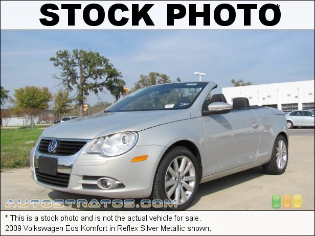 Stock photo for this 2009 Volkswagen Eos Komfort 2.0 Liter FSI Turbocharged DOHC 16-Valve 4 Cylinder 6 Speed DSG Double-Clutch Automatic