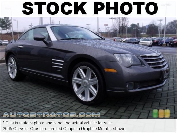 Stock photo for this 2005 Chrysler Crossfire Limited Coupe 3.2 Liter SOHC 18-Valve V6 5 Speed Automatic