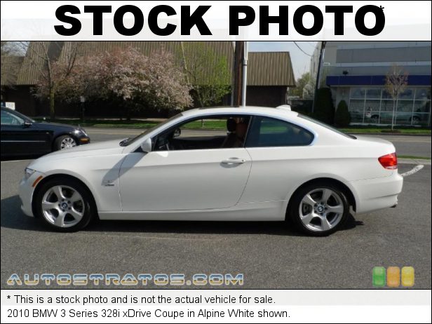 Stock photo for this 2010 BMW 3 Series 328i xDrive Coupe 3.0 Liter DOHC 24-Valve VVT Inline 6 Cylinder 6 Speed Steptronic Automatic