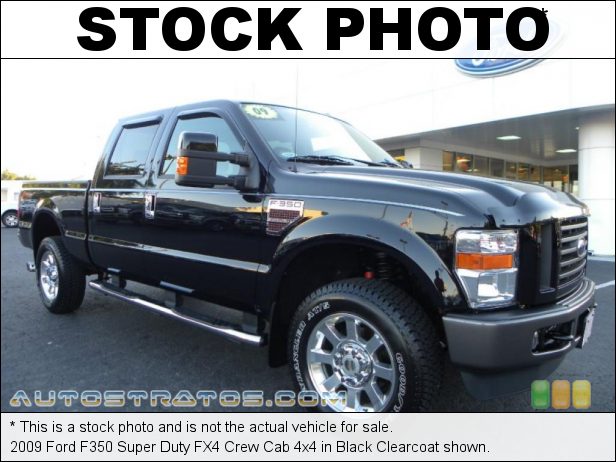 Stock photo for this 2009 Ford F350 Super Duty Crew Cab 4x4 6.4 Liter OHV 32-Valve Power Stroke Turbo Diesel V8 5 Speed Torqshift Automatic