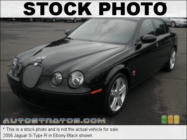 Stock photo for this 2006 Jaguar S-Type R 4.2 Liter Supercharged DOHC 32-Valve VVT V8 6 Speed Automatic
