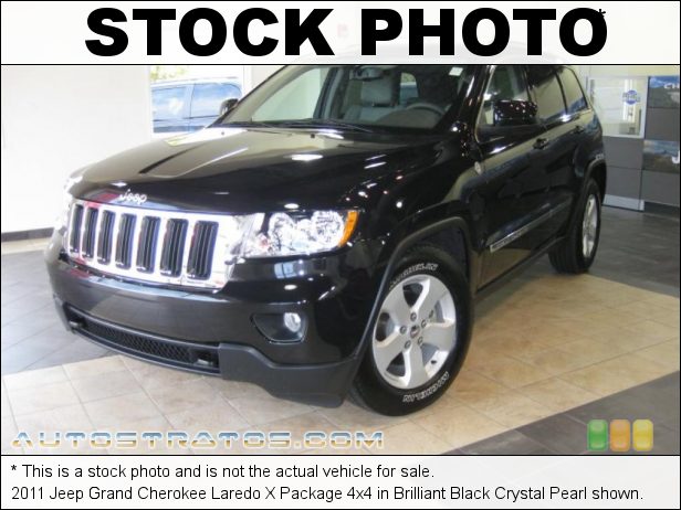 Stock photo for this 2011 Jeep Grand Cherokee Laredo X Package 4x4 5.7 Liter HEMI MDS OHV 16-Valve VVT V8 Multi Speed Automatic