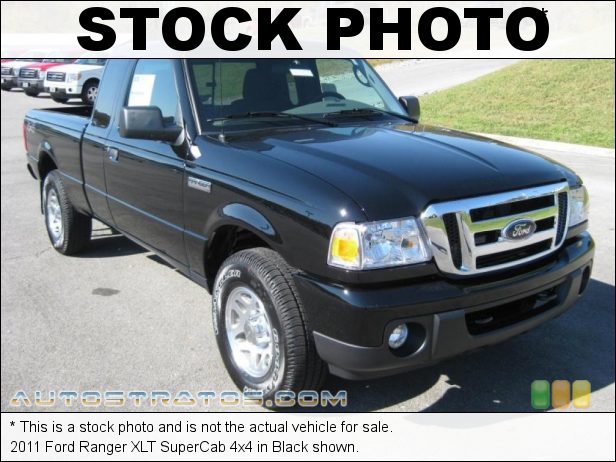 Stock photo for this 2011 Ford Ranger XLT SuperCab 4x4 4.0 Liter OHV 12-Valve V6 5 Speed Automatic
