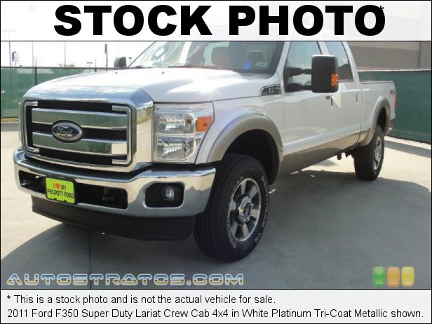 Stock photo for this 2011 Ford F350 Super Duty Crew Cab 4x4 6.2 Liter SOHC 16-Valve V8 6 Speed TorqShift Automatic