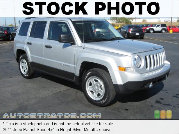 Stock photo for this 2011 Jeep Patriot Sport 4x4 2.4 Liter DOHC 16-Valve VVT 4 Cylinder 5 Speed Manual