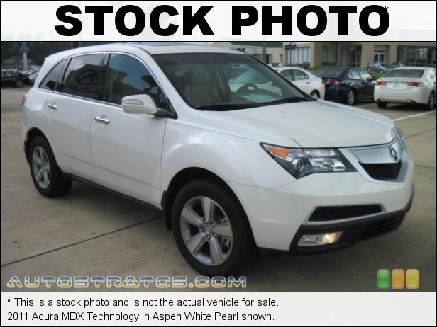 Stock photo for this 2011 Acura MDX Technology 3.7 Liter SOHC 24-Valve VTEC V6 6 Speed Sequential SportShift Automatic