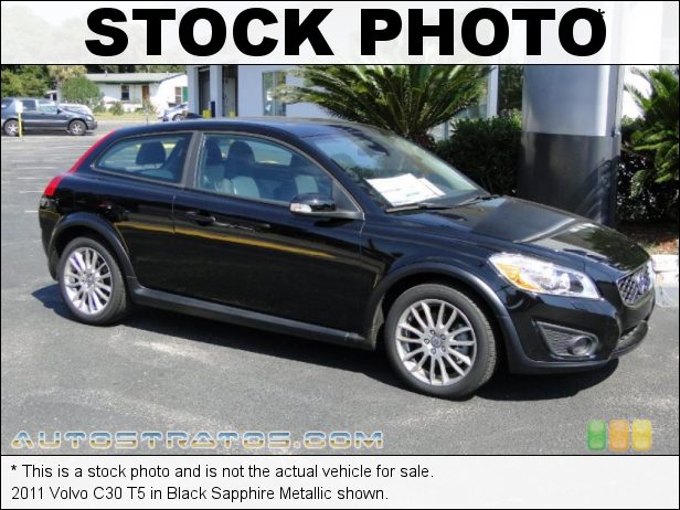 Stock photo for this 2011 Volvo C30 T5 2.5 Liter Turbocharged DOHC 20-Valve VVT 5 Cylinder 6 Speed Manual