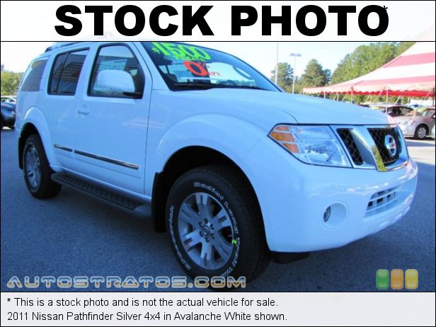 Stock photo for this 2011 Nissan Pathfinder Silver 4x4 4.0 Liter DOHC 24-Valve CVTCS V6 5 Speed Automatic