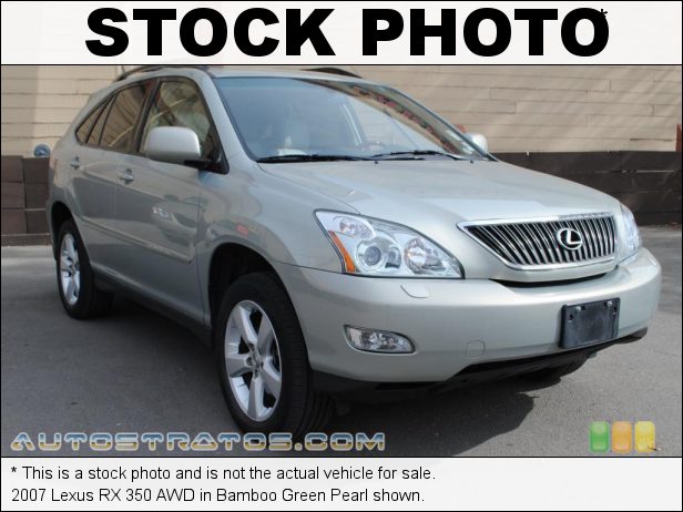 Stock photo for this 2007 Lexus RX 350 AWD 3.5 Liter DOHC 24-Valve VVT V6 5 Speed Automatic