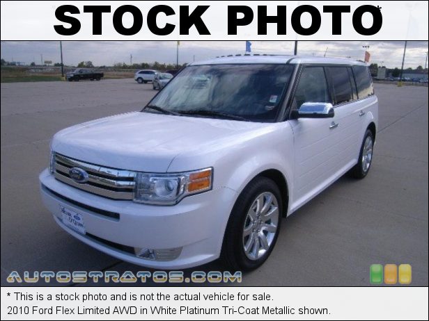 Stock photo for this 2010 Ford Flex Limited AWD 3.5 Liter DOHC 24-Valve VVT Duratec 35 V6 6 Speed Automatic