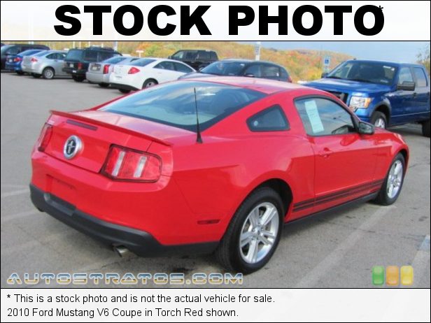 Stock photo for this 2010 Ford Mustang V6 Coupe 4.0 Liter SOHC 12-Valve V6 5 Speed Automatic