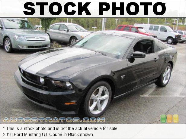 Stock photo for this 2010 Ford Mustang GT Coupe 4.6 Liter ROUSH Supercharged SOHC 24-Valve VVT V8 5 Speed Manual