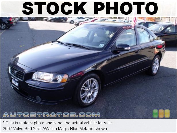 Stock photo for this 2006 Volvo S60 2.5T AWD 2.5 Liter Turbocharged DOHC 20-Valve Inline 5 Cylinder 5 Speed Automatic