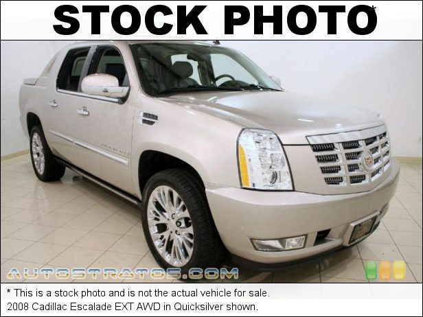 Stock photo for this 2008 Cadillac Escalade EXT AWD 6.2 Liter OHV 16-Valve VVT Vortec V8 6 Speed Automatic