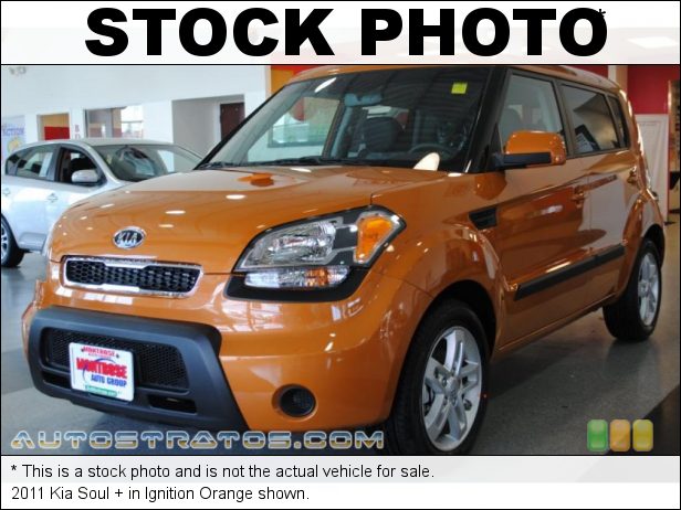 Stock photo for this 2011 Kia Soul  2.0 Liter DOHC 16-Valve CVVT 4 Cylinder 4 Speed Automatic