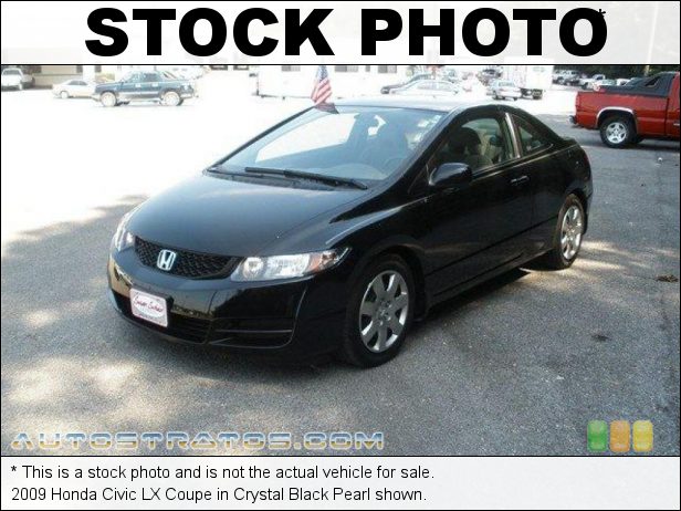 Stock photo for this 2009 Honda Civic LX Coupe 1.8 Liter SOHC 16-Valve i-VTEC 4 Cylinder 5 Speed Automatic
