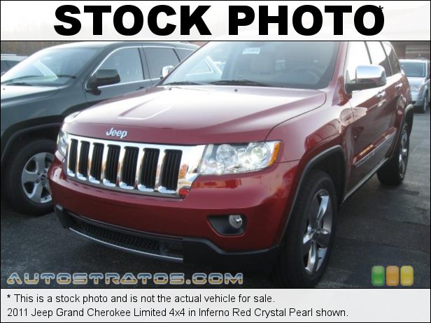Stock photo for this 2011 Jeep Grand Cherokee Limited 4x4 5.7 Liter HEMI MDS OHV 16-Valve VVT V8 Multi Speed Automatic