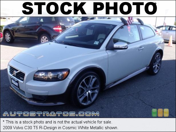 Stock photo for this 2009 Volvo C30 T5 R-Design 2.5 Liter Turbocharged DOHC 20-Valve VVT 5 Cylinder 6 Speed Manual
