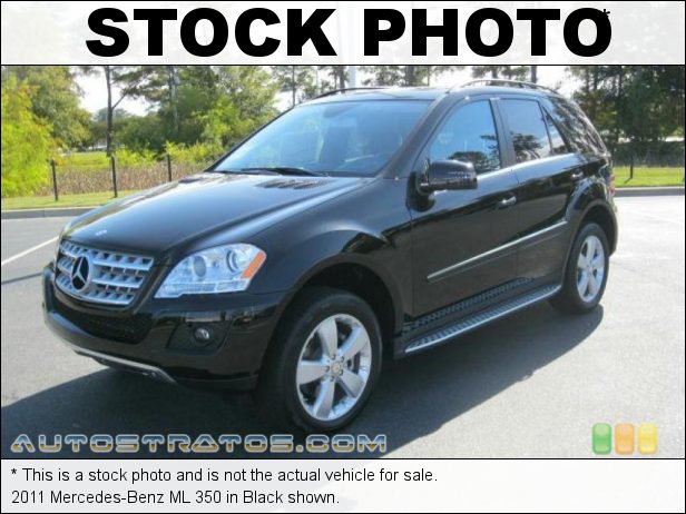 Stock photo for this 2011 Mercedes-Benz ML 350 3.5 Liter DOHC 24-Valve VVT V6 7 Speed Automatic